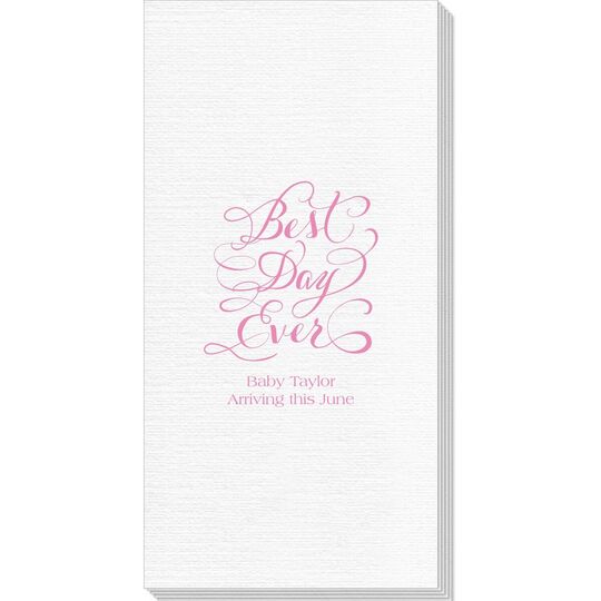 Whimsy Best Day Ever Deville Guest Towels