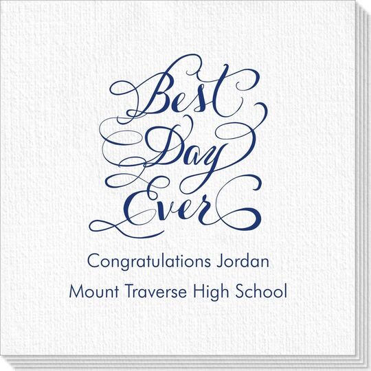 Whimsy Best Day Ever Deville Napkins