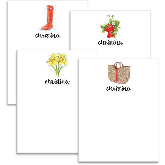 Spring Fun Mini Notepad Set