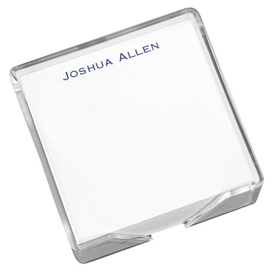 Bellmore Memo Square with Holder