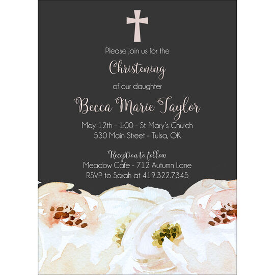 White Rose Invitations