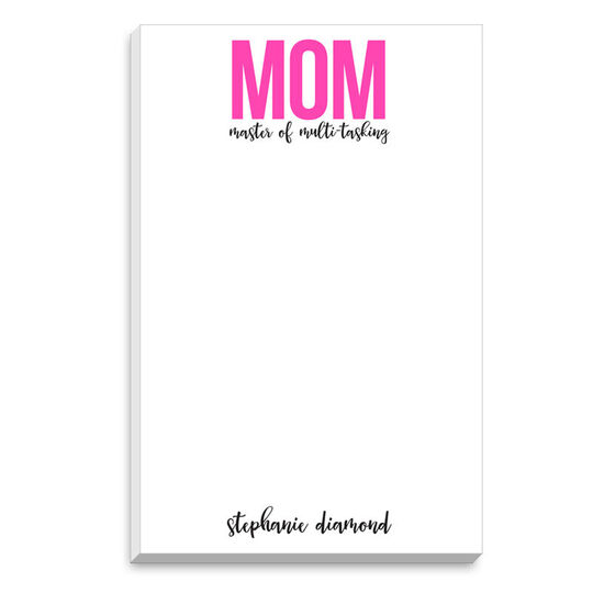 Multitasking Mom Notepad