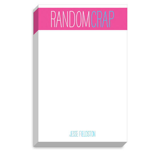 Random Crap Chunky Notepad