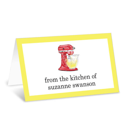 Bakers Delight Folded Enclosure Cards