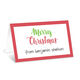 Merry Christmas Folded Enclosure Cards Image 1 of 3