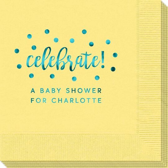 Confetti Dots Celebrate Napkins