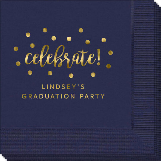 Confetti Dots Celebrate Napkins