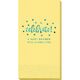 Confetti Dots Celebrate Guest Towels Image 6 of 17
