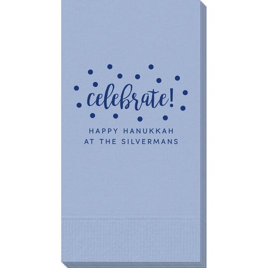 Confetti Dots Celebrate Guest Towels