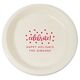 Confetti Dots Celebrate Plastic Plates Image 3 of 17