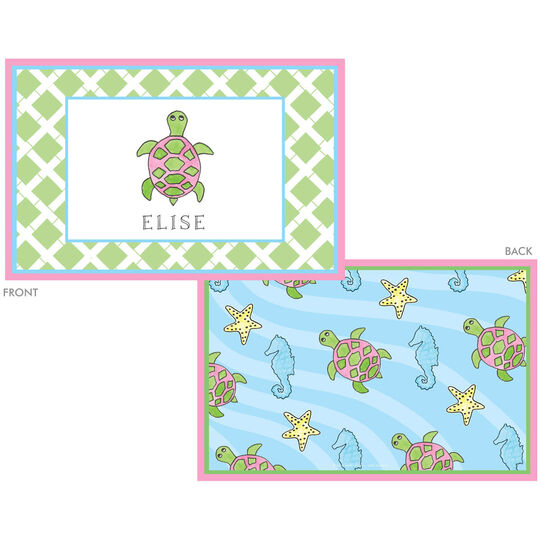 Sea Turtle Laminated Placemat