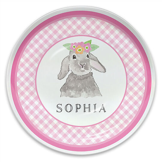 Bunny Love Children's Plate