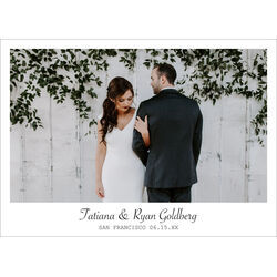 Photo Wedding Announcements