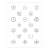 Embossed Cloud Crystals Holiday Cards