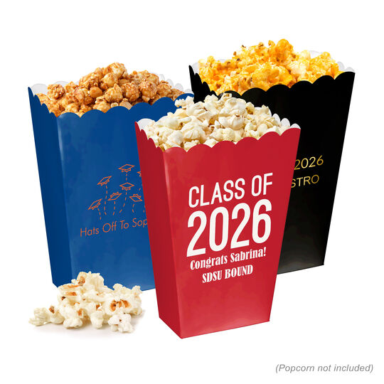  Mini Popcorn Boxes