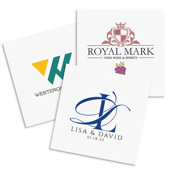 Napkins with Your Own Full Color Logo