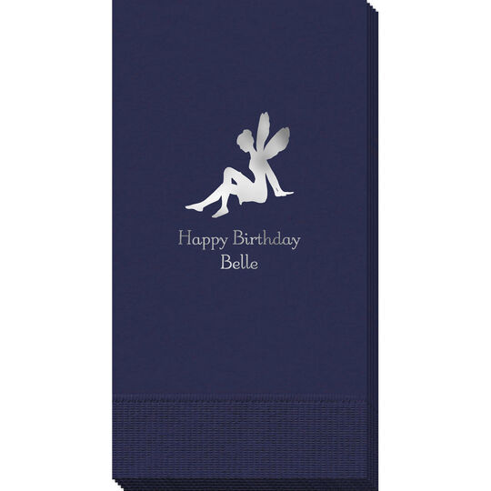 Fairy Silhouette Guest Towels