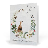 Believe in Christmas Folded Holiday Cards