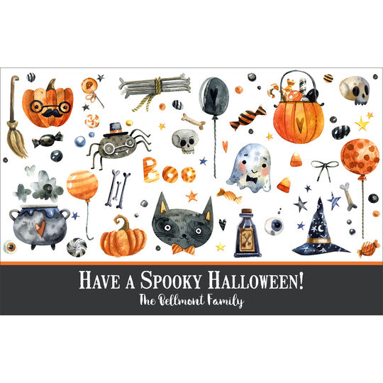 Spooky Halloween Placemats