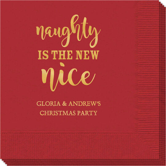 Naughty Is The New Nice Napkins