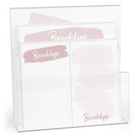 Painted Mauve Notepad Set (4 Pads)
