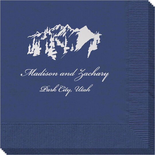 Scenic Mountains Napkins