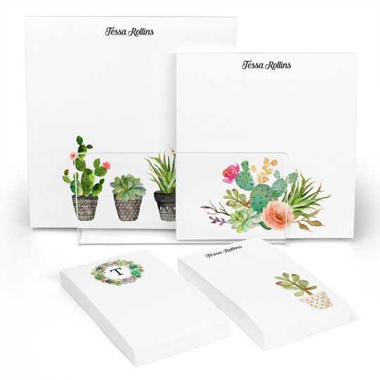 Desert Blooms Notepad Set