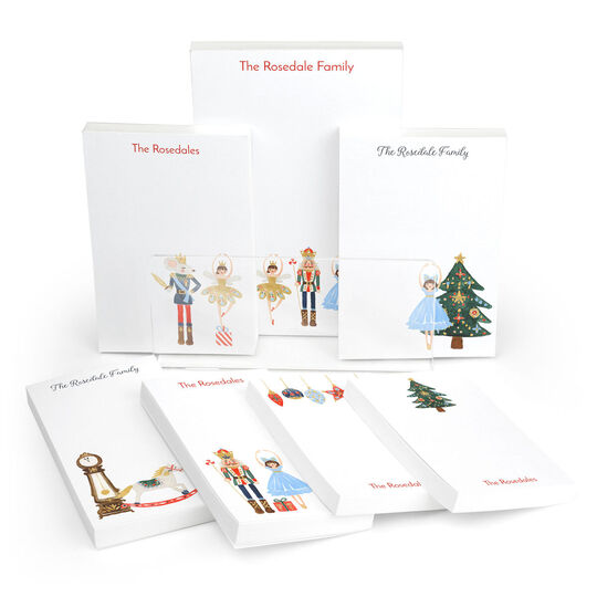 Nutcracker Notepad Set