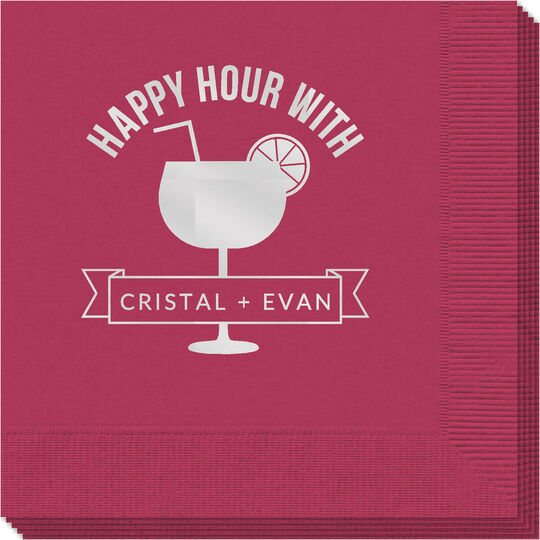 Happy Hour Margarita Napkins