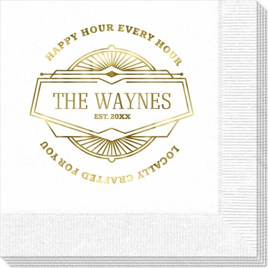 Happy Hour Every Hour Napkins