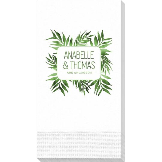 Palm Leaves Guest Towels