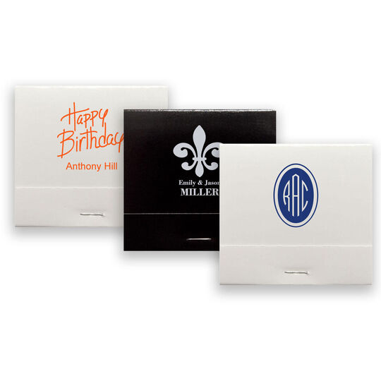 Design Your Own 30-Strike Matchbooks