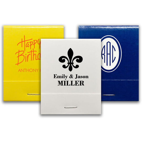 Design Your Own 20-Strike Matchbooks