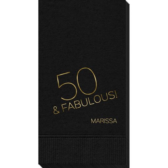 50 & Fabulous Guest Towels