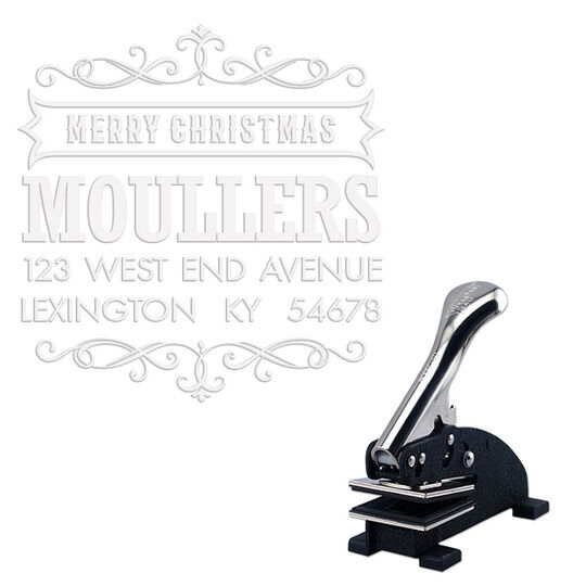 Merry Christmas Embosser
