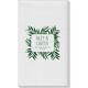 Palm Leaves Linen Like Guest Towels Image 1 of 2