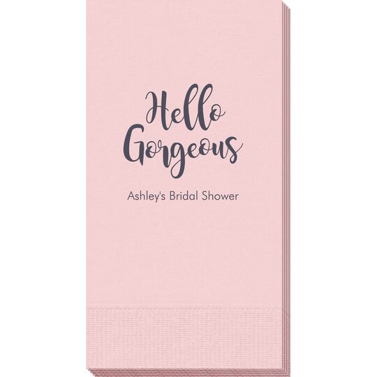 Hello Gorgeous Guest Towels