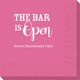 The Bar is Open Napkins Image 5 of 5