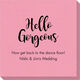 Hello Gorgeous Linen Like Napkins Image 1 of 6