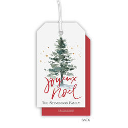 Joyeux Noel Hanging Gift Tags