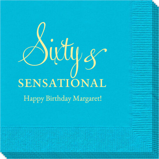 Sixty & Sensational Napkins
