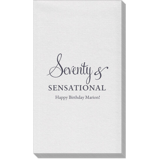 Seventy & Sensational Linen Like Guest Towels