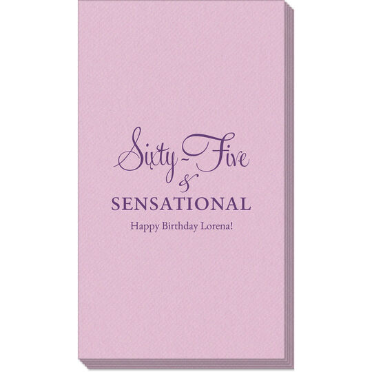 Sixty-Five & Sensational Linen Like Guest Towels