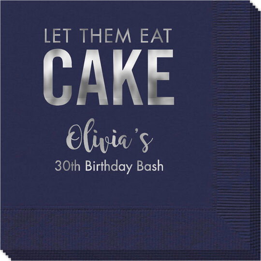 Let Them Eat Cake Napkins