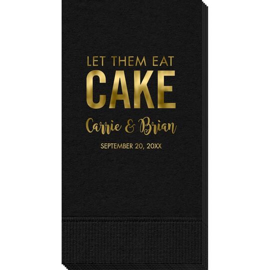 Let Them Eat Cake Guest Towels
