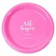 Personalized Hello Gorgeous Plastic Plates Image 6 of 6
