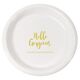 Personalized Hello Gorgeous Plastic Plates Image 4 of 6