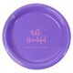 Personalized Hello Beautiful Plastic Plates Image 4 of 4