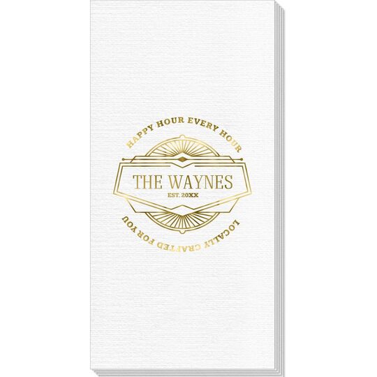 Happy Hour Every Hour Luxury Deville Guest Towels