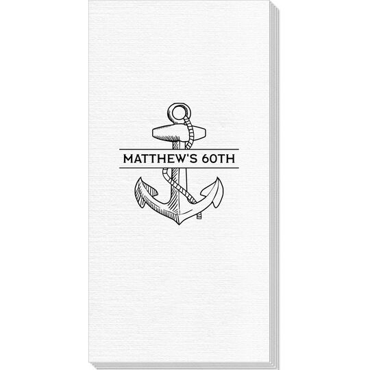 Anchor Name Luxury Deville Guest Towels